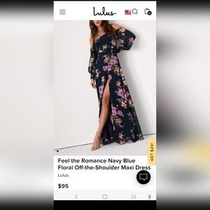 LULUS FLORAL DRESS